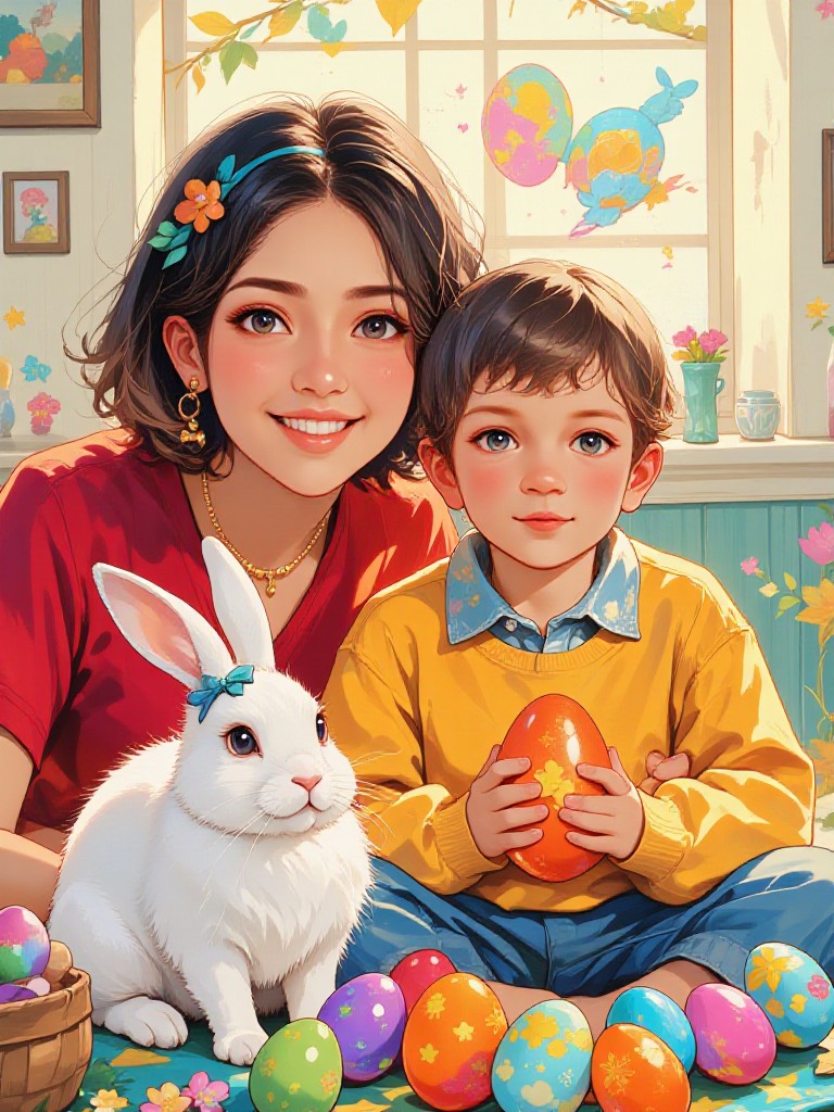 Easter Parent-child Photo(Video) image