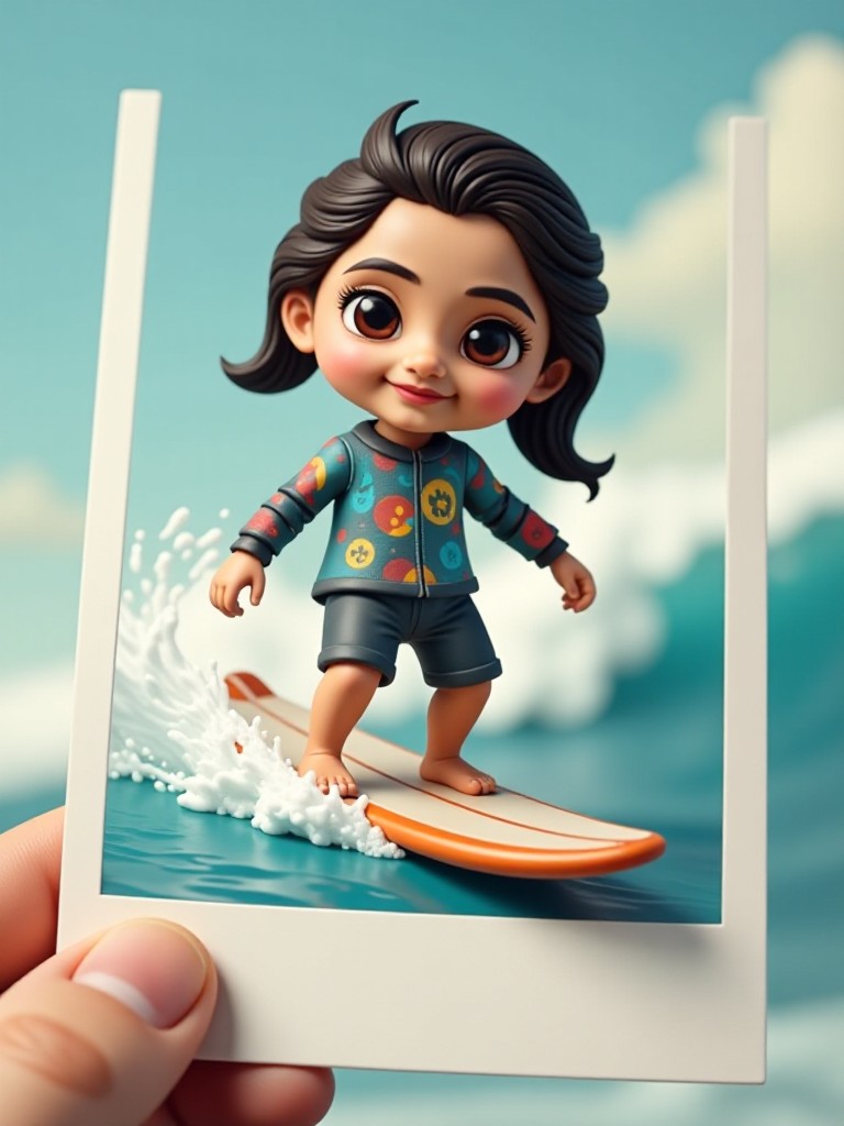 3D Polaroid - Surfing(Video) image