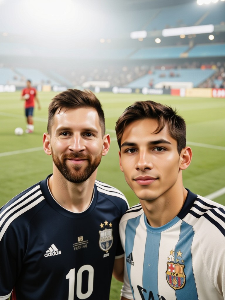 Photo with Messi(Video) image