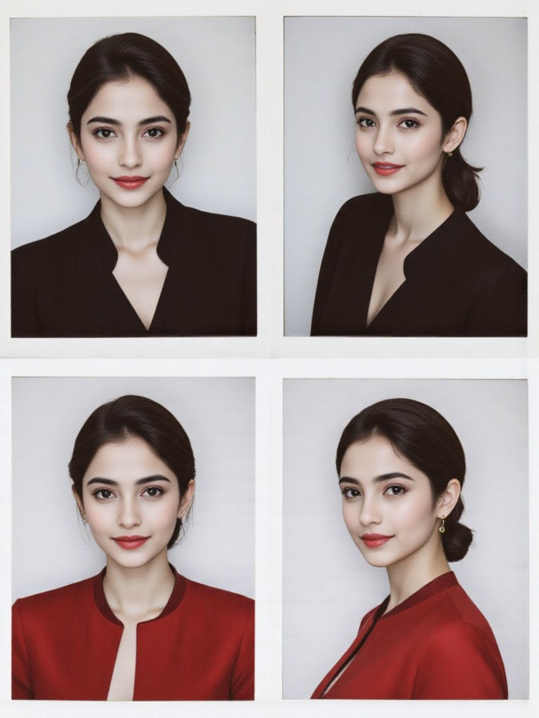 Packfilm-Four photos of elegant short hair(Video) image