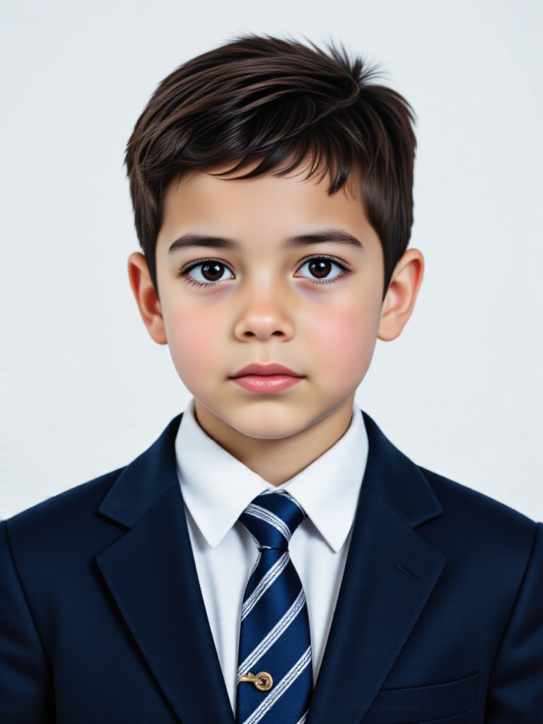 ID photo - little boy in suit(Video) image
