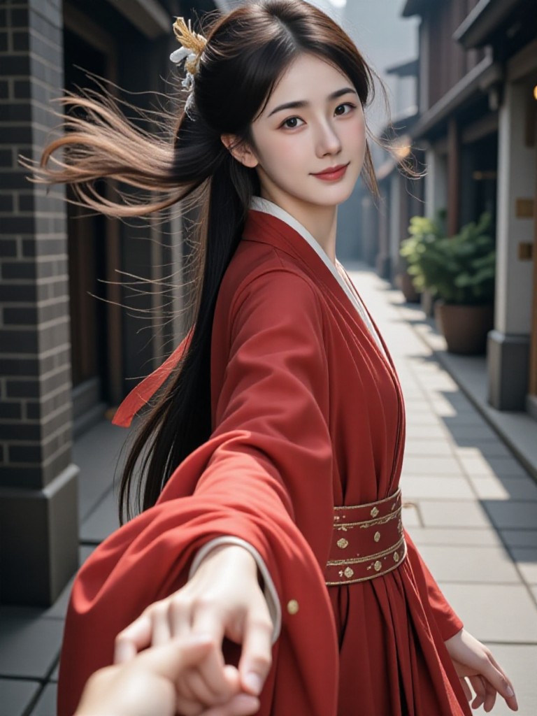 First perspective beauty image