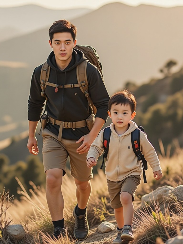 Climb a mountain image