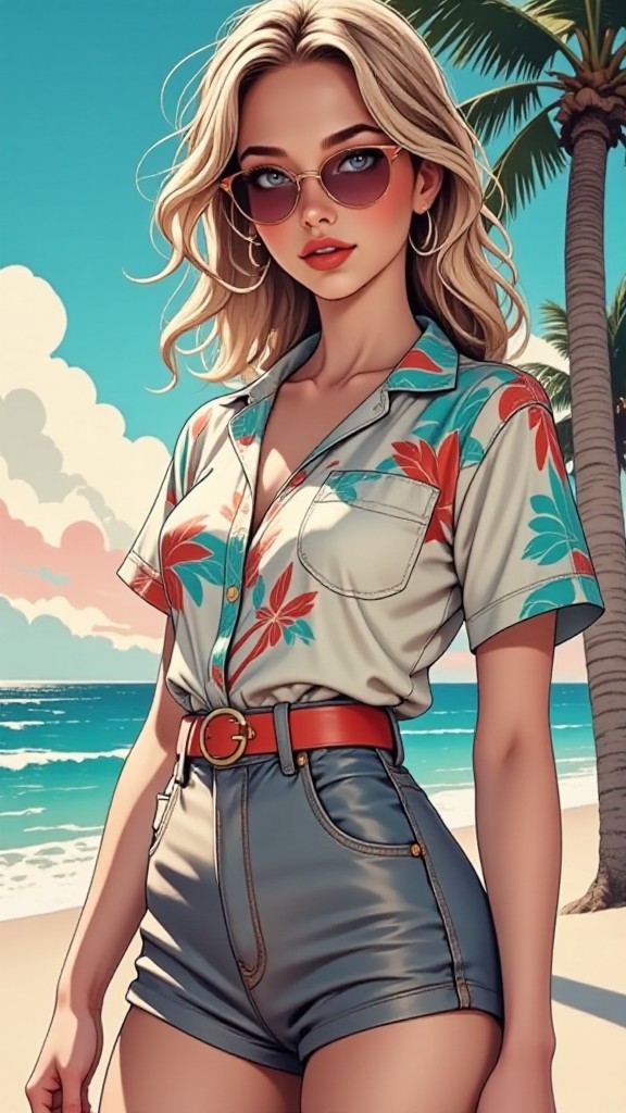 vintage beach photos(fork) image