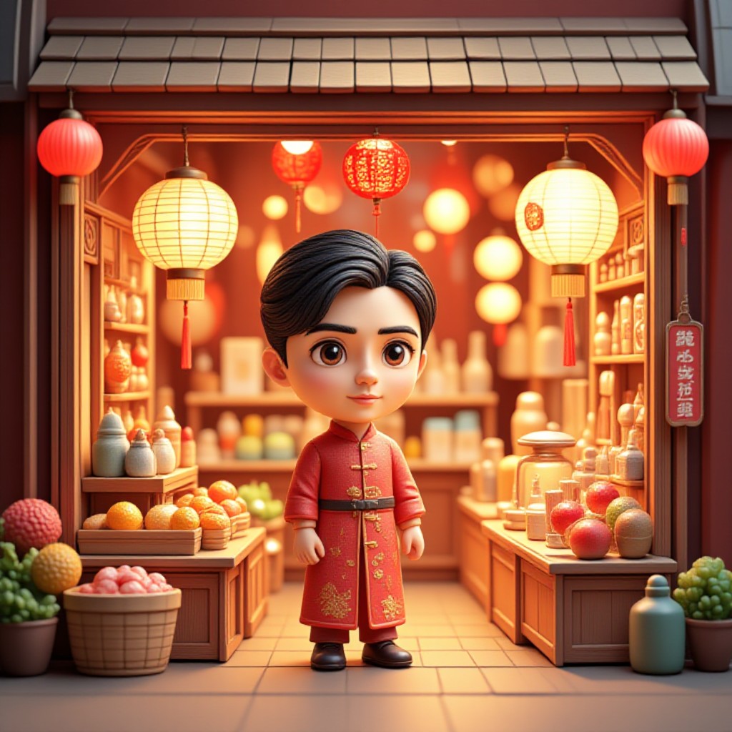 Chinese New Year grocery store(Video) image