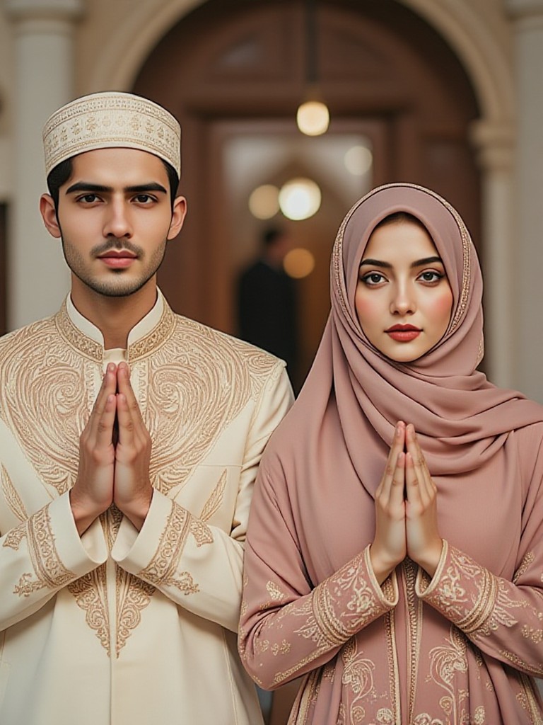 Muslim Eid couple(Video) image