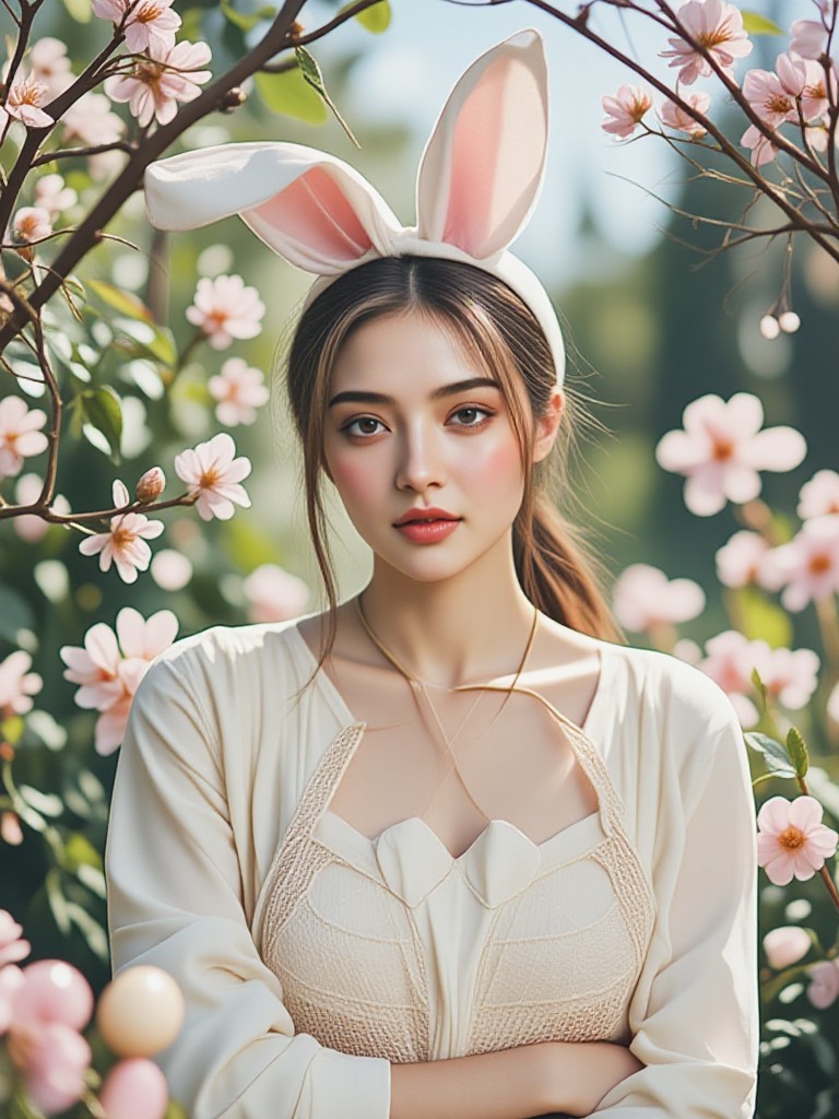 Easter girl's portrait 02(Video) image