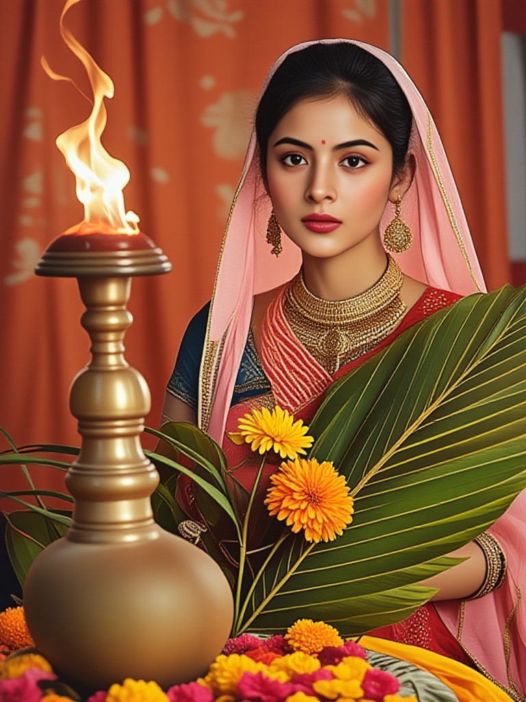 Indian Ramanavami Festival women's portraits(Video) image