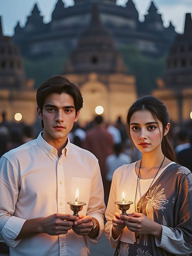 Waisak Day couple 02(Video) image