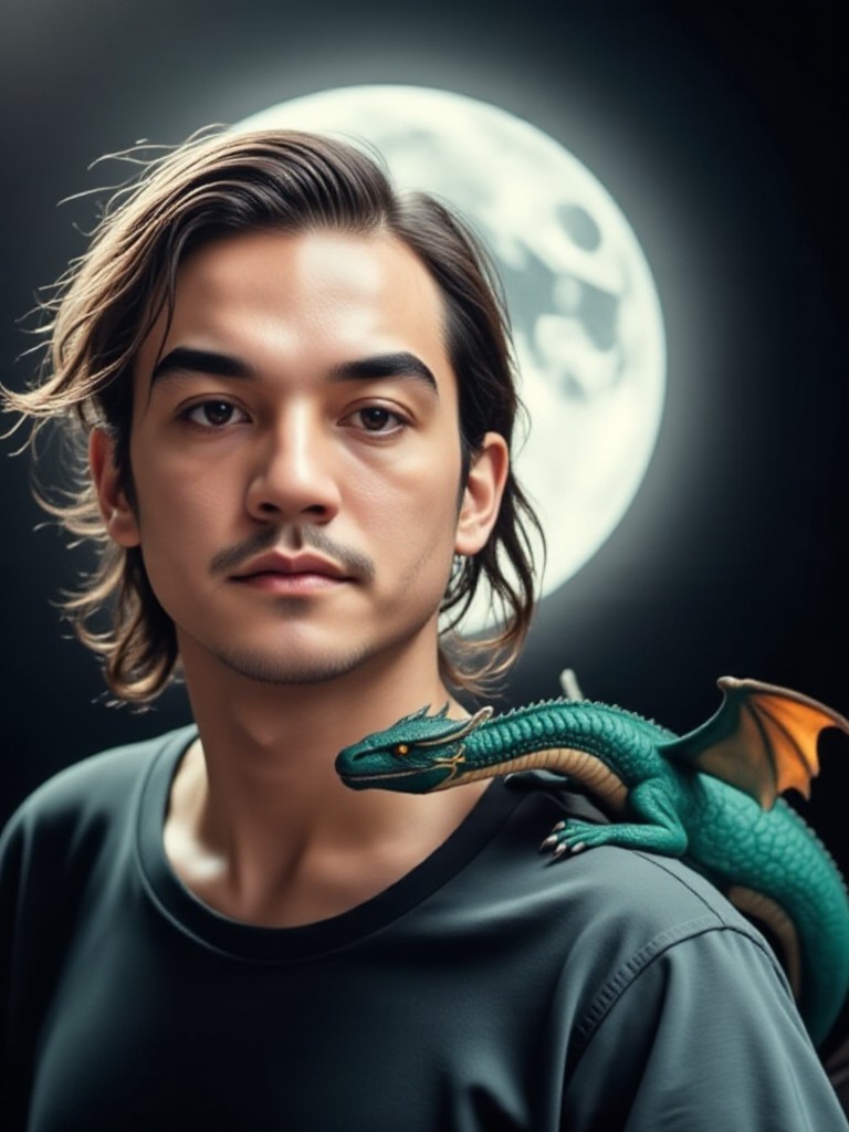 [Dynamic Video] My Encounter with Fire Dragon Baby (2) image