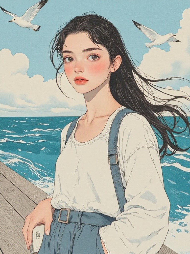 Pier on the Seaside(Video) image