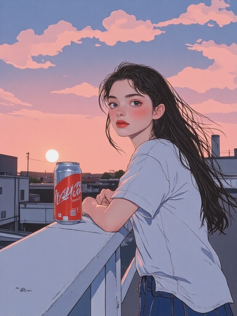 School: Rooftop and sunset(Video) image