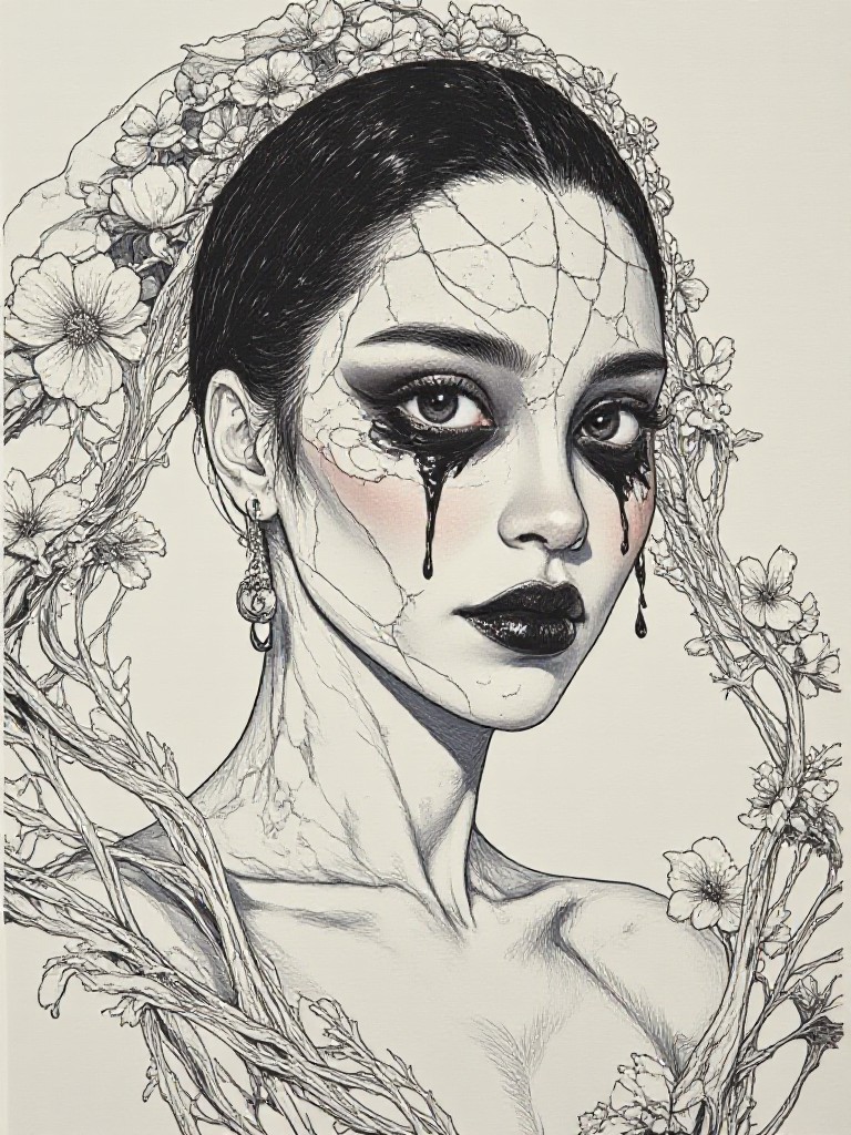 Junji Ito's horror style - Crying Bride(Video) image