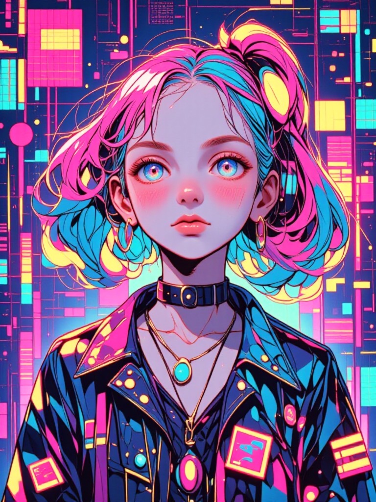 Playful Neon Aesthetic(Video) image