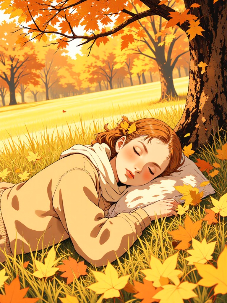 Rest under The Autumn Tree(Video) image