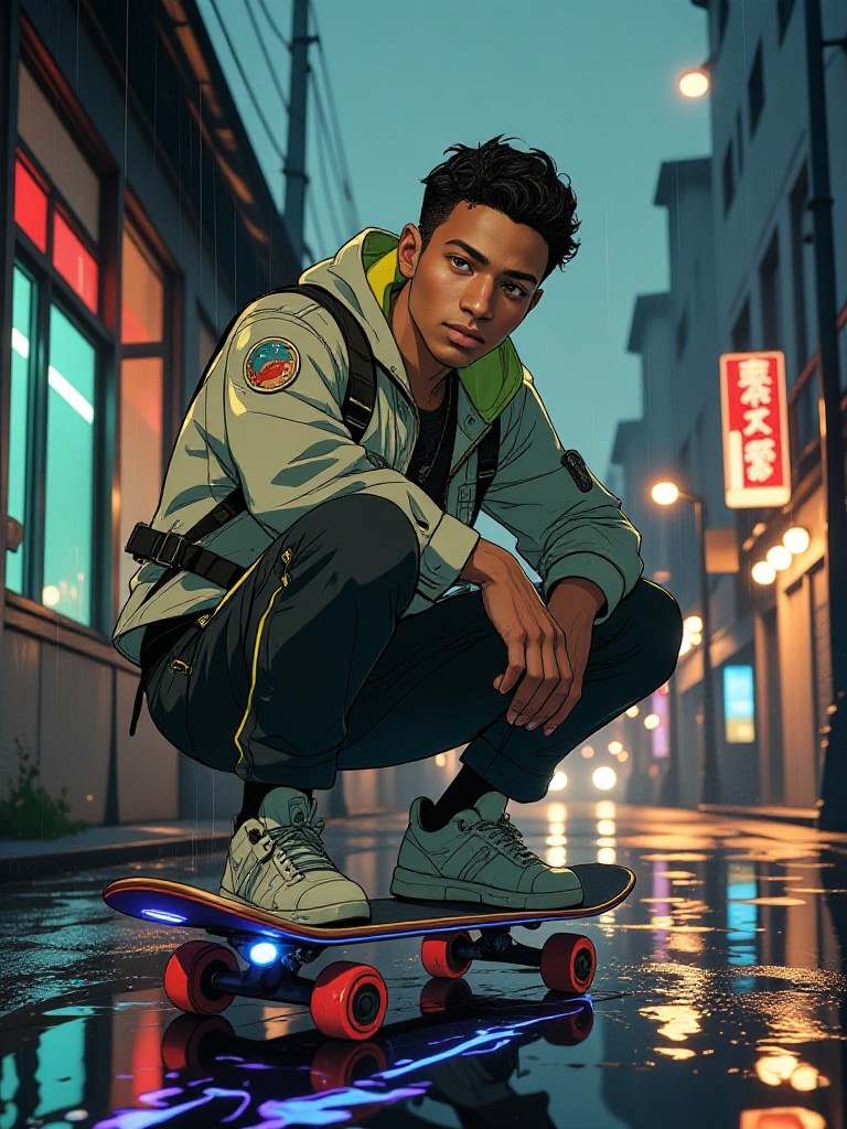 2.5D Street Skateboard Player(Video) image