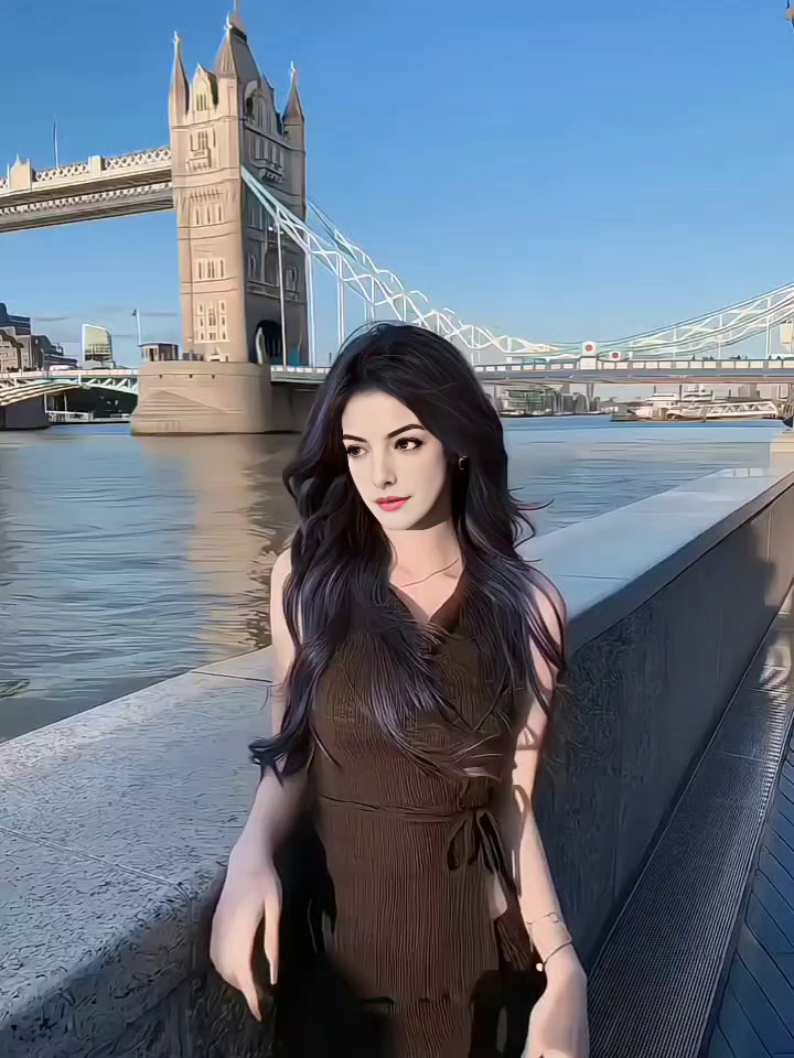 Face Swap Filter - You by the River, Beautiful and picturesque image