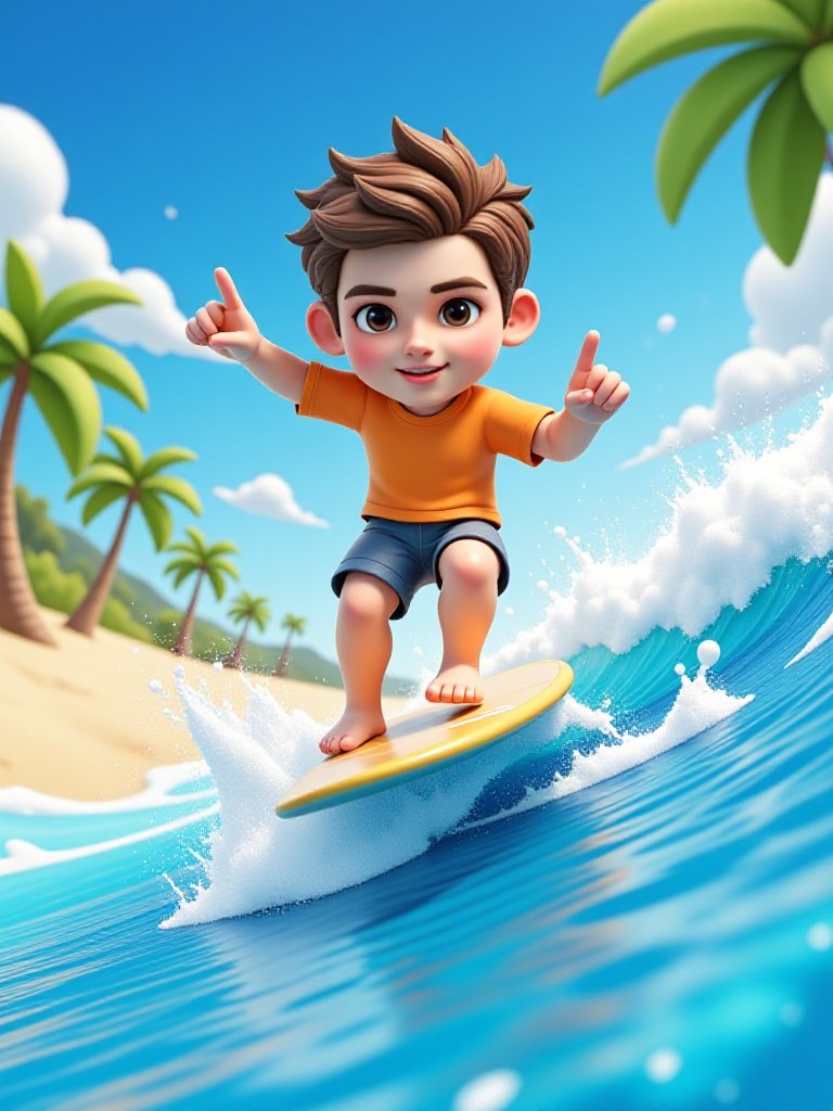 Surfing image