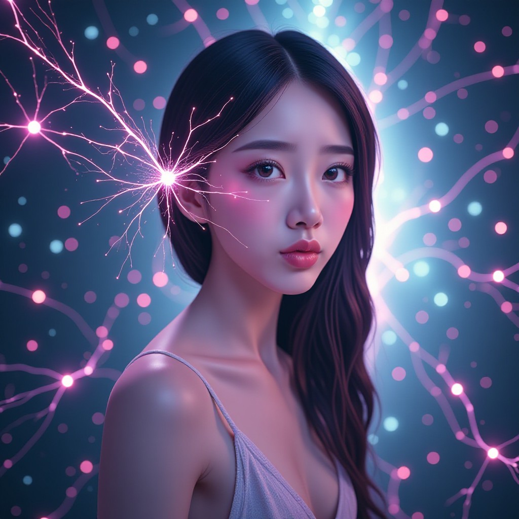 [Master_Perfect Details Style: Mysterious Neural Network (Video) image