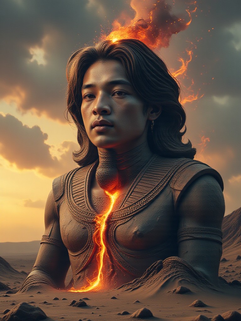 [Master_Movie Portrait] 🌟 Giant Pharaoh Statue (Video) image