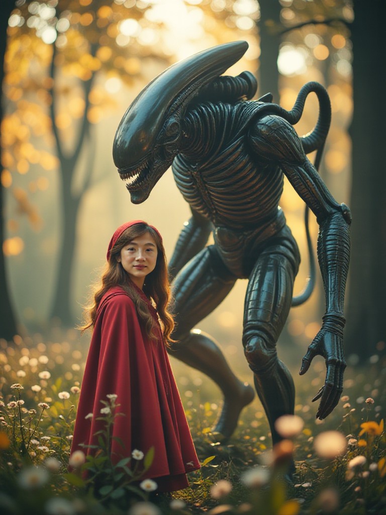 [Master_Movie Portrait] 🌟 Little Red Riding Hood and Alien (Video) image