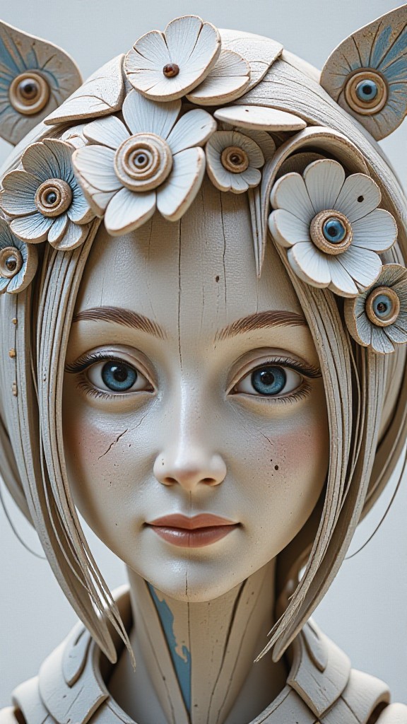 Woodcarving with mottled years (Video) image