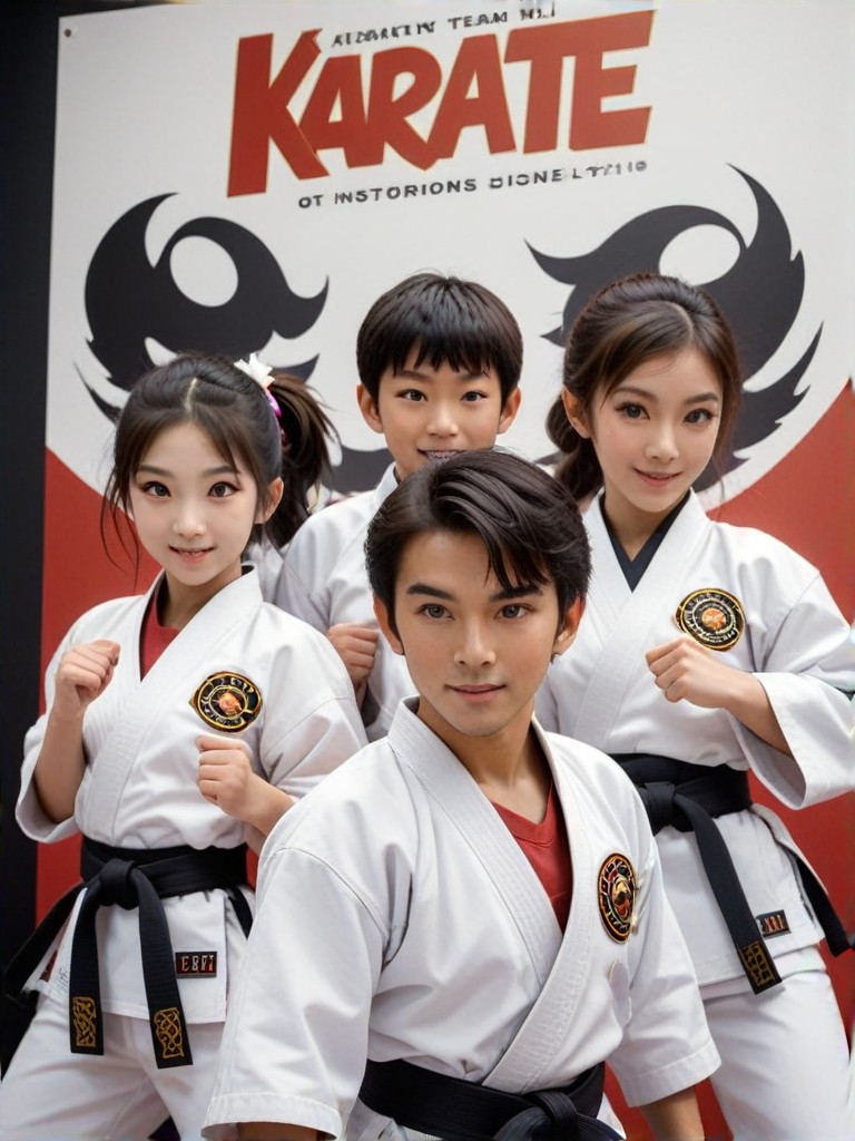 Q Version - Strongest Karate Team Q version-The strongest karate team(Video) image