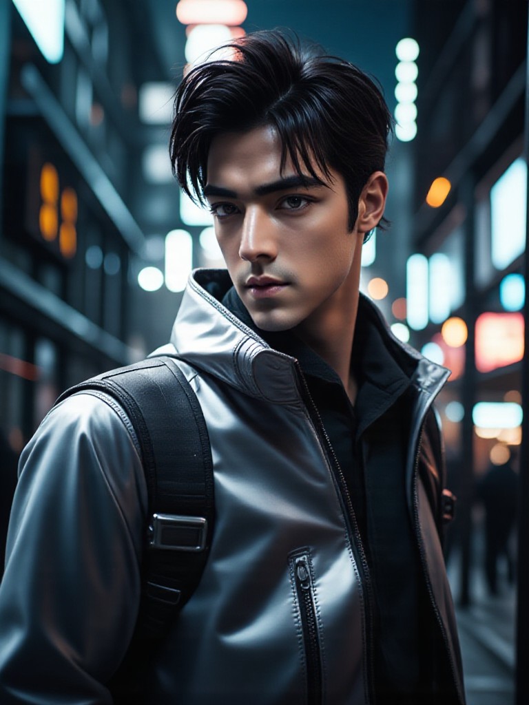 [Static Handsome Art] Handsome Men Under Night Lights (Video) image