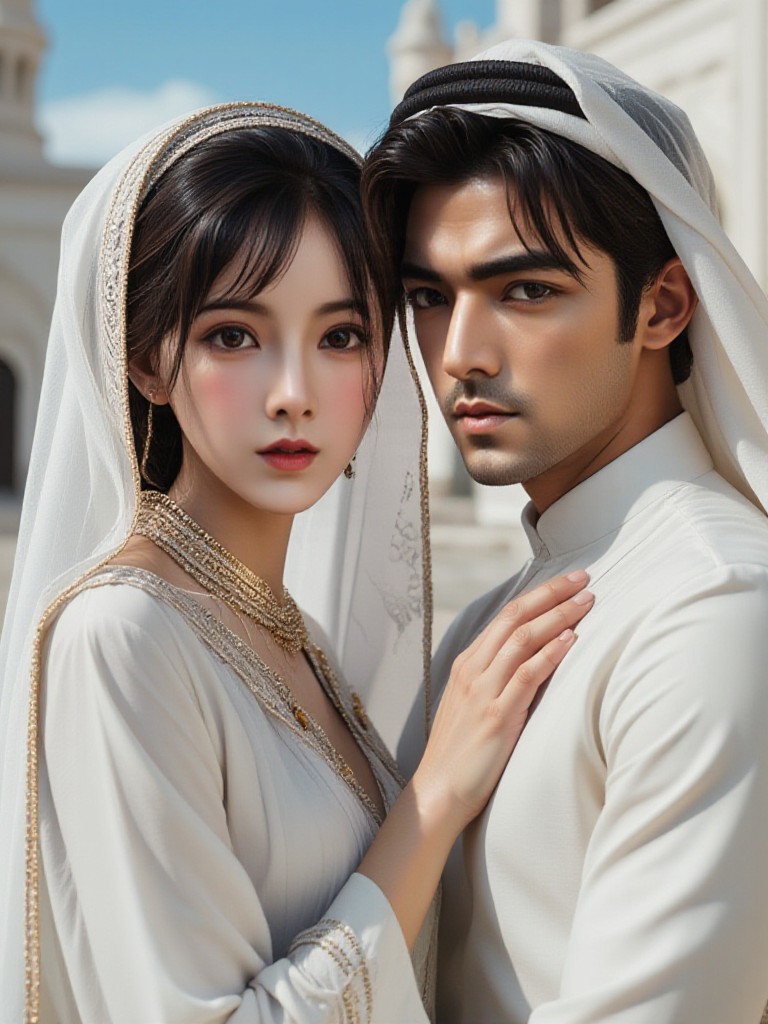 [National Featured Clothing] Saudi Arabian Style Romantic Couple (Video) image