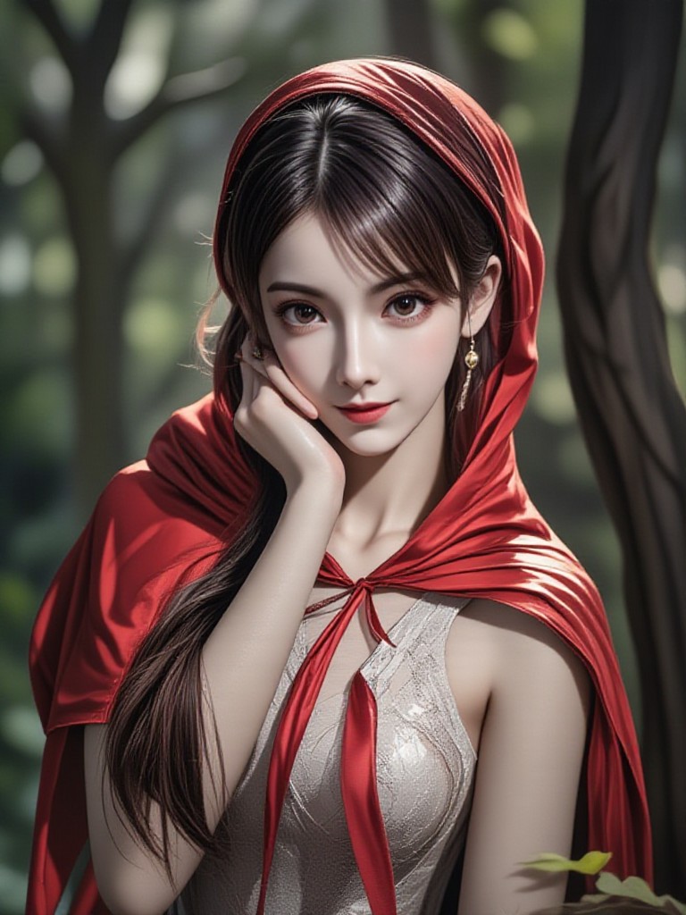 🌲❤️  The fairy tale world reappears! Beautiful adult version of Little Red Riding Hood!   ❤️🌲 (Video) image