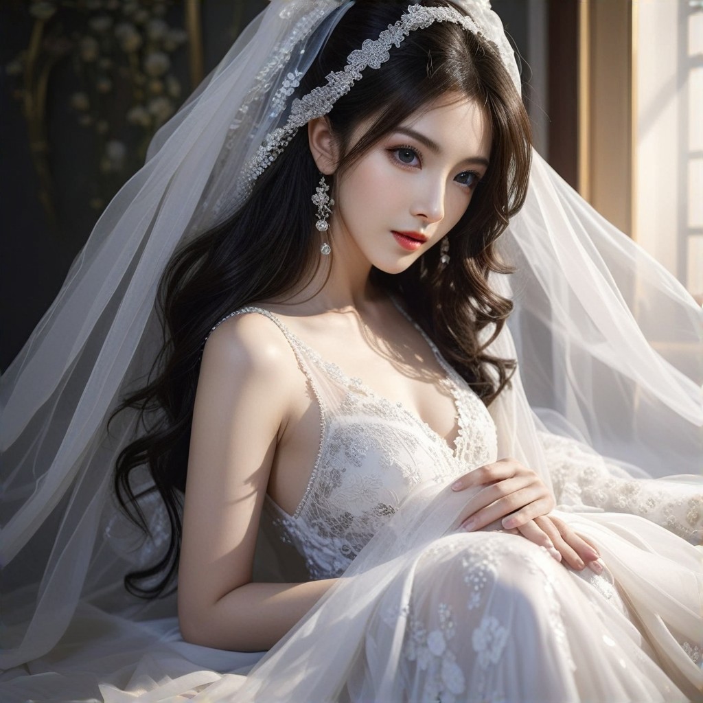 💎  The ultimate moment of a dream wedding!   💍 This is not just a photo, but a perfect fusion of love and art. (Video) image