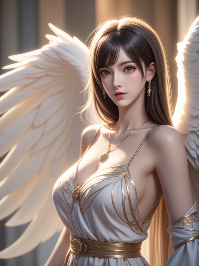 🌟  Angel descended, the perfect combination of elegance and divinity 🌟 (Video) image