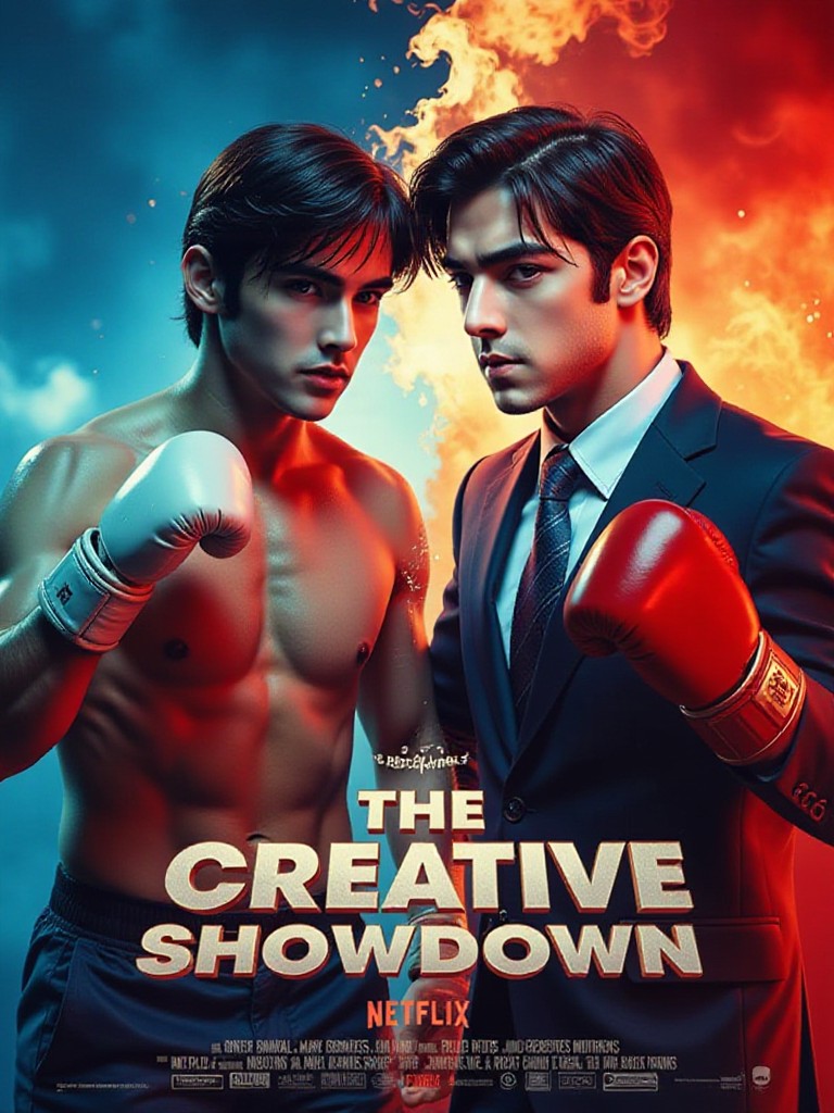 Men's version 🥊 It's about a confrontation, a direct confrontation of creativity! "(Video) image