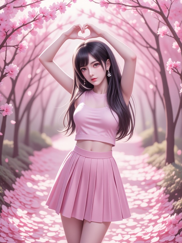 Dreamy Sweetheart: The Love Atmosphere of Pink Street "(Video) image