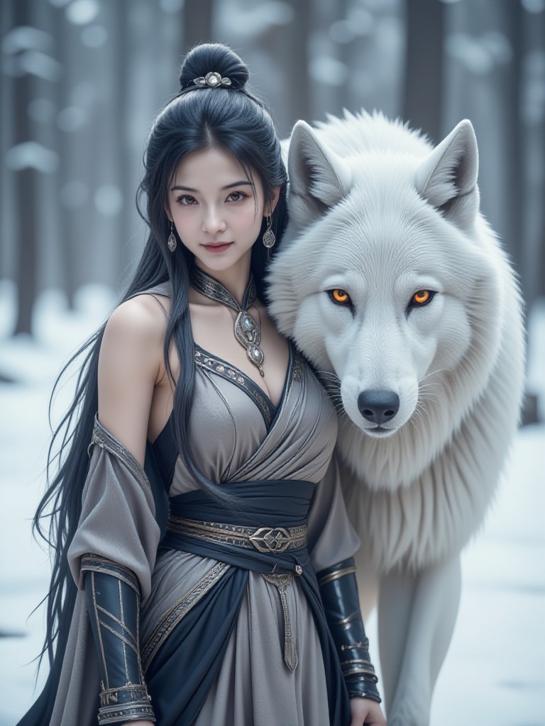 a1.art-generated Wolf Personification image