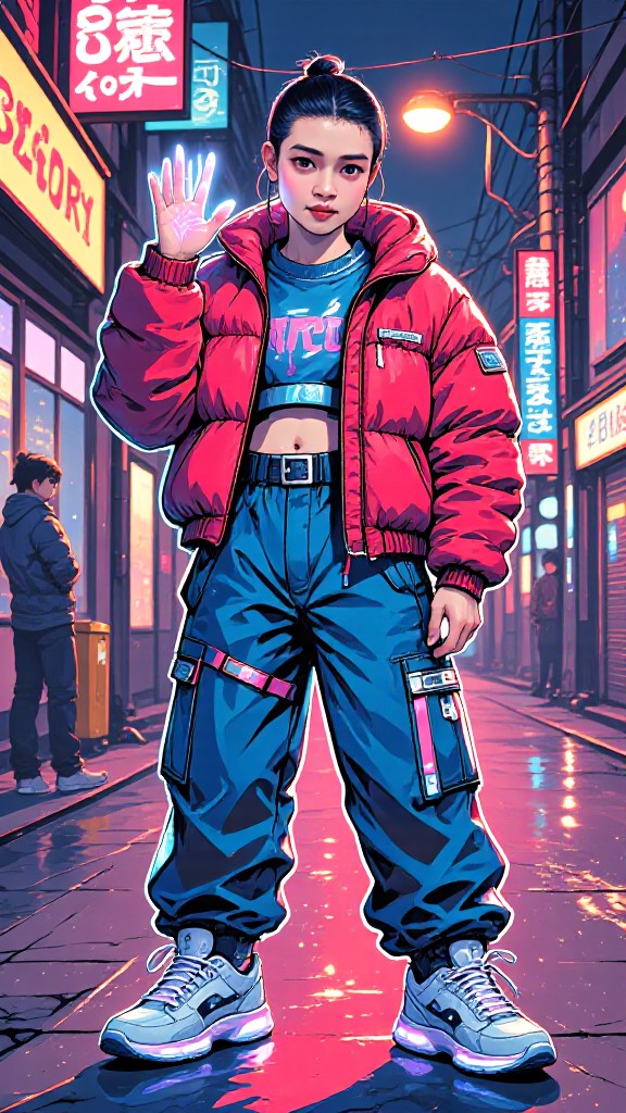 Cyberpunk Street Kid image