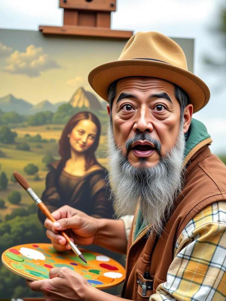 [video] Leonardo da Vinci painted Mona Lisa image