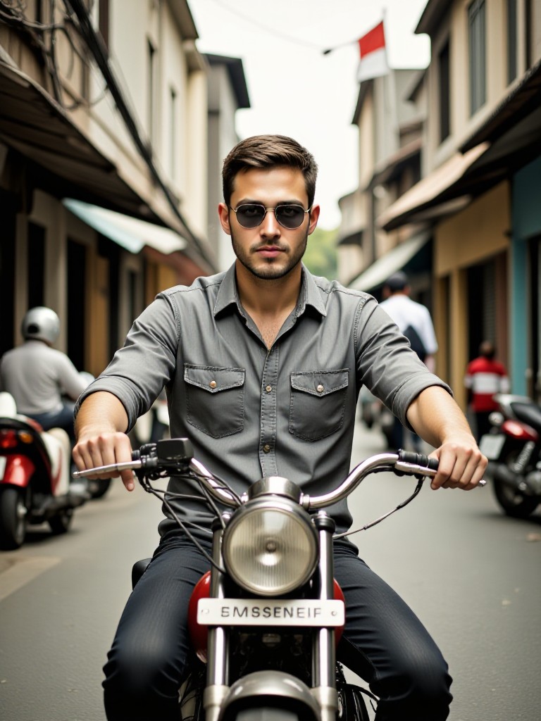 a suddenly appearing friend image