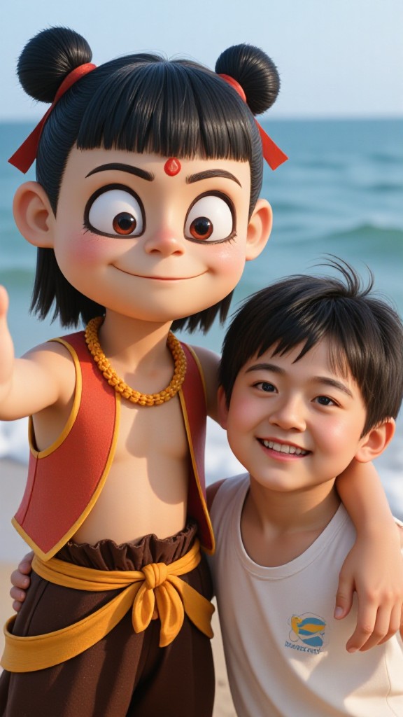 Nezha's group photo image