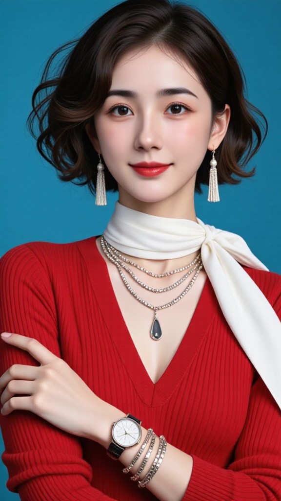 Curly haired beauty image