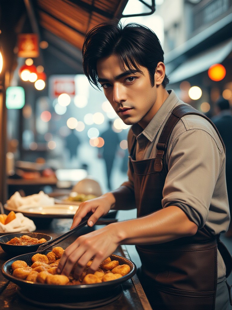 AI Animated version - Delicious Chicken Chop "Human Touch Chicken Chop Daily · Realistic Taiwanese Flavor" image