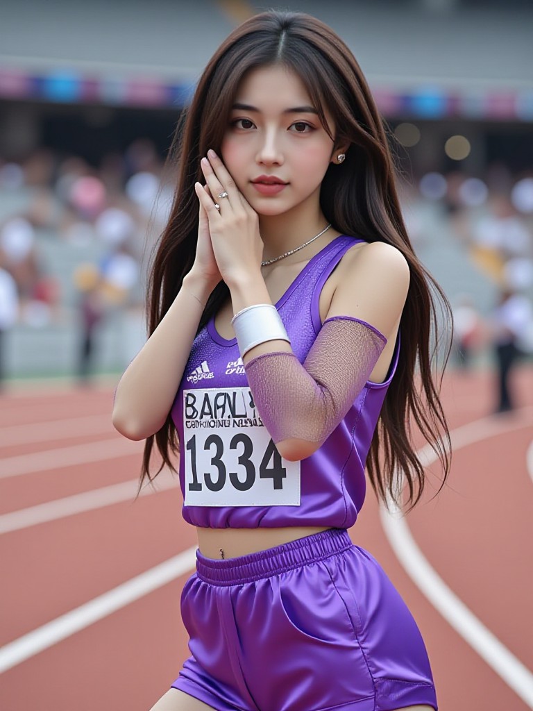 track and field athlete image