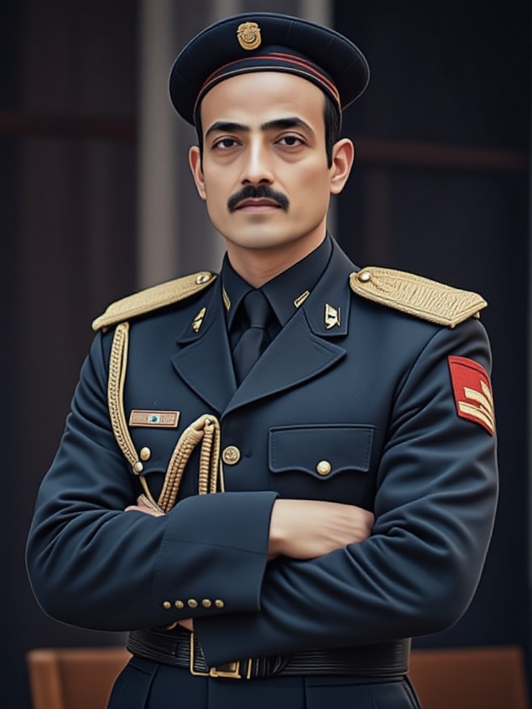 Indian army concept illustration(remix) image