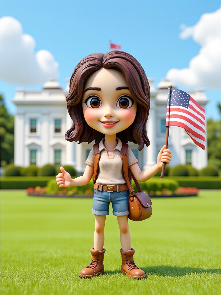 A photo of me with the White House image