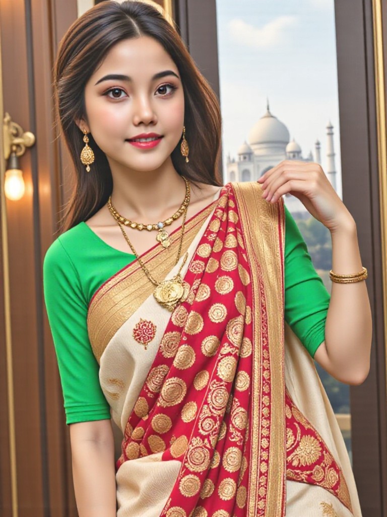 Indian Beauty puja image