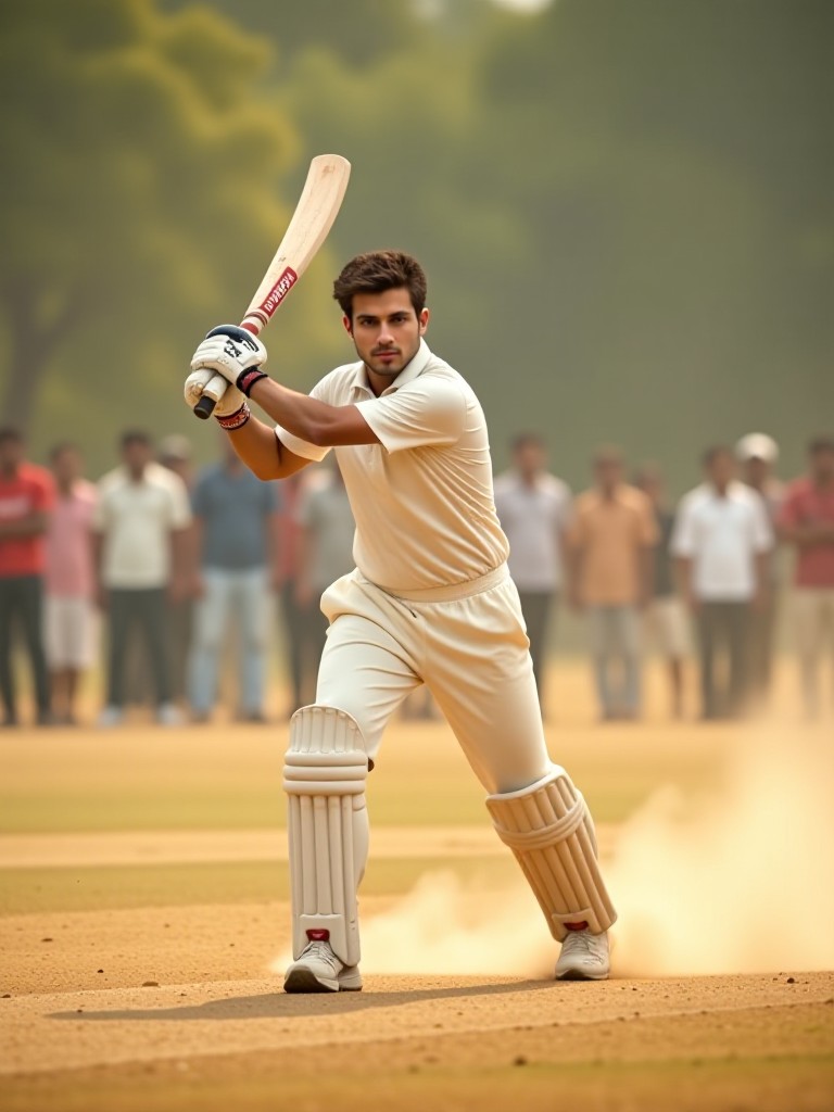 Become a cricket player image