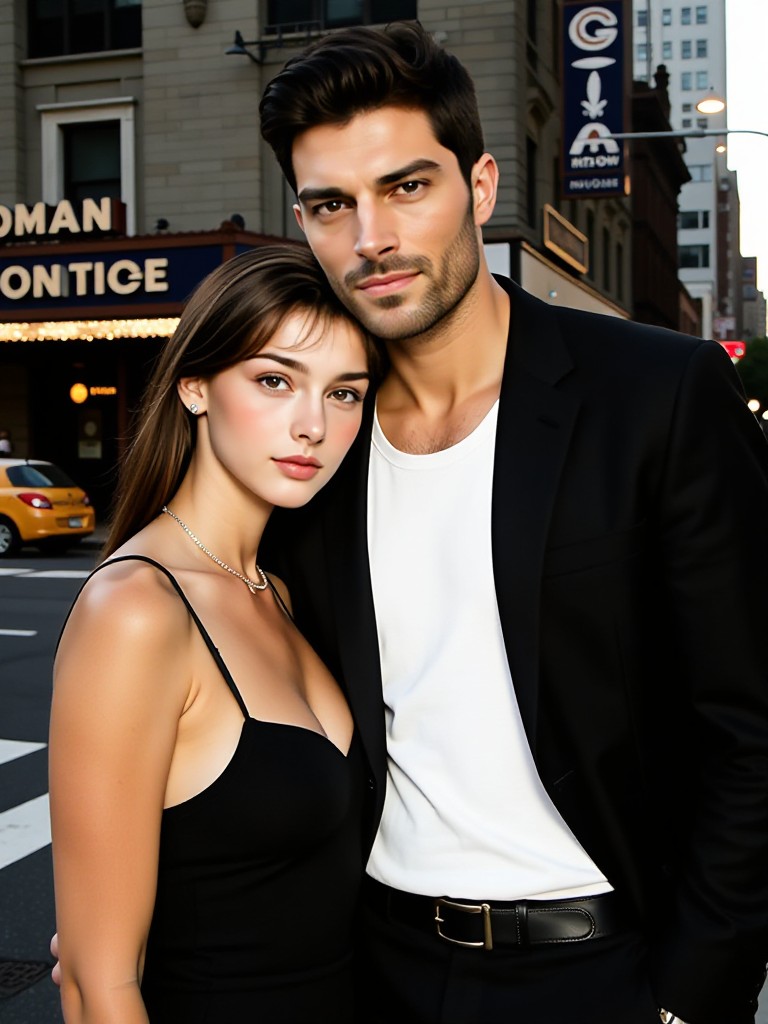 An old theater in New York V2 image