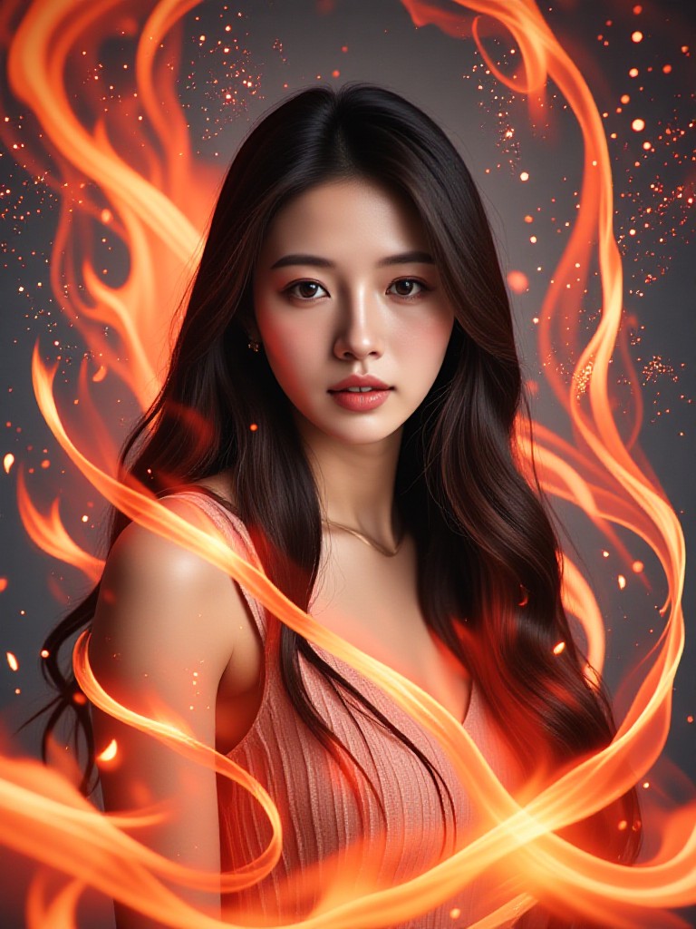 Fire Shadow Girl image