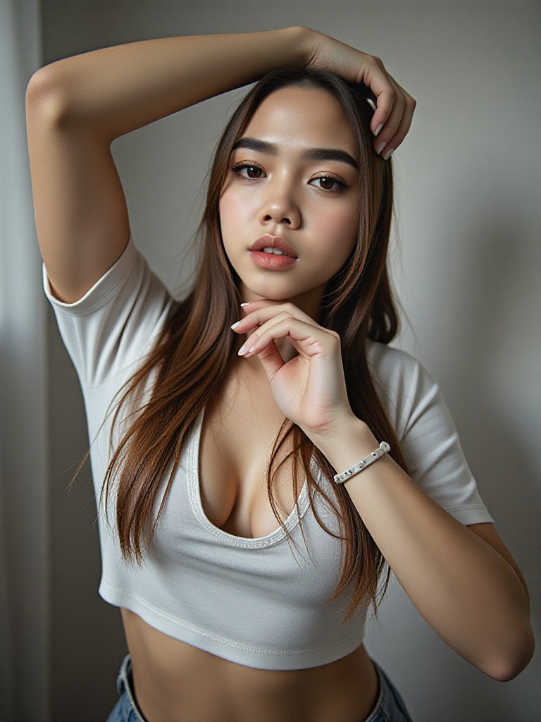 Indoor lingerie female model (remix) image