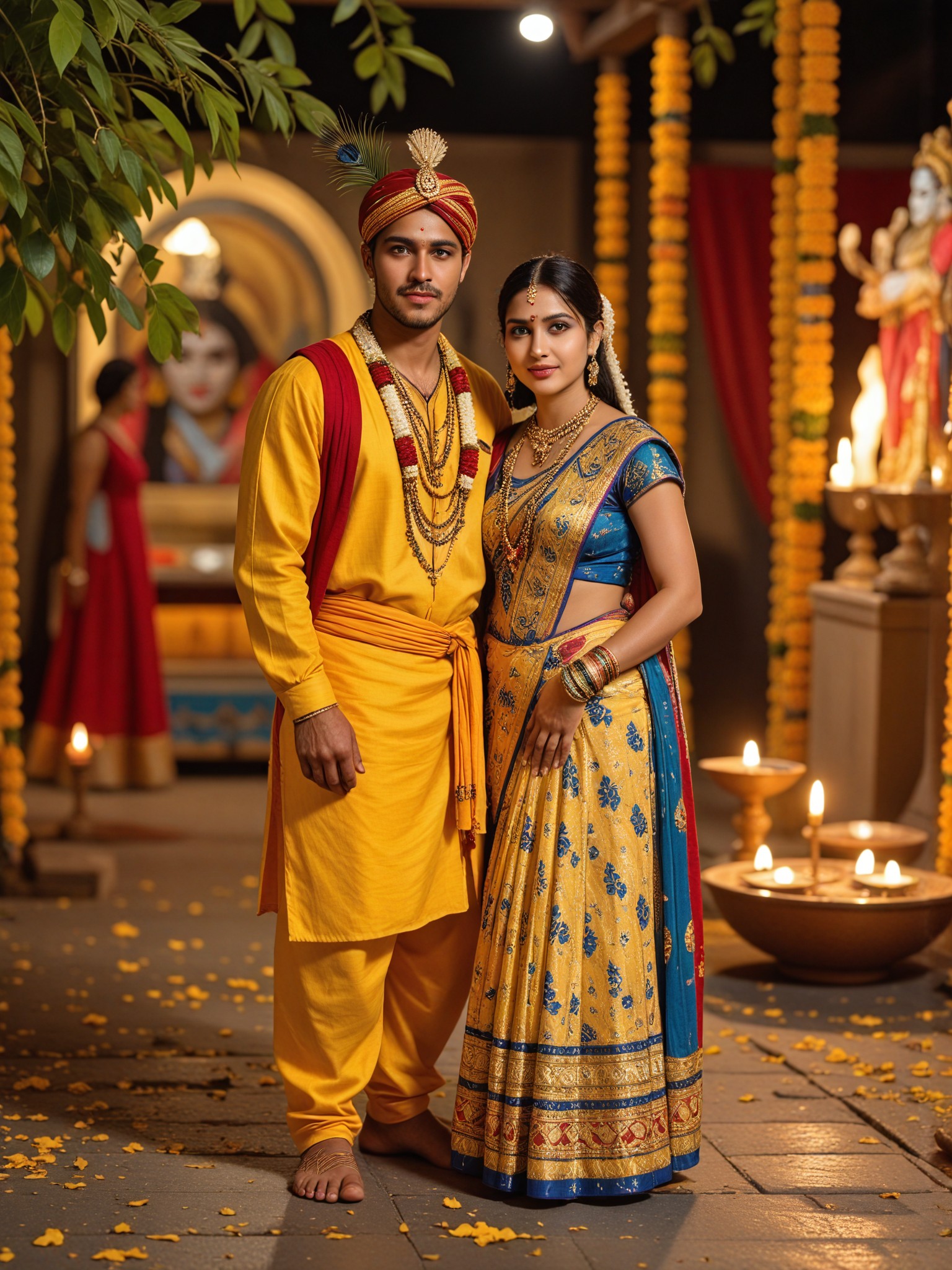 AI Janmashtami art generator